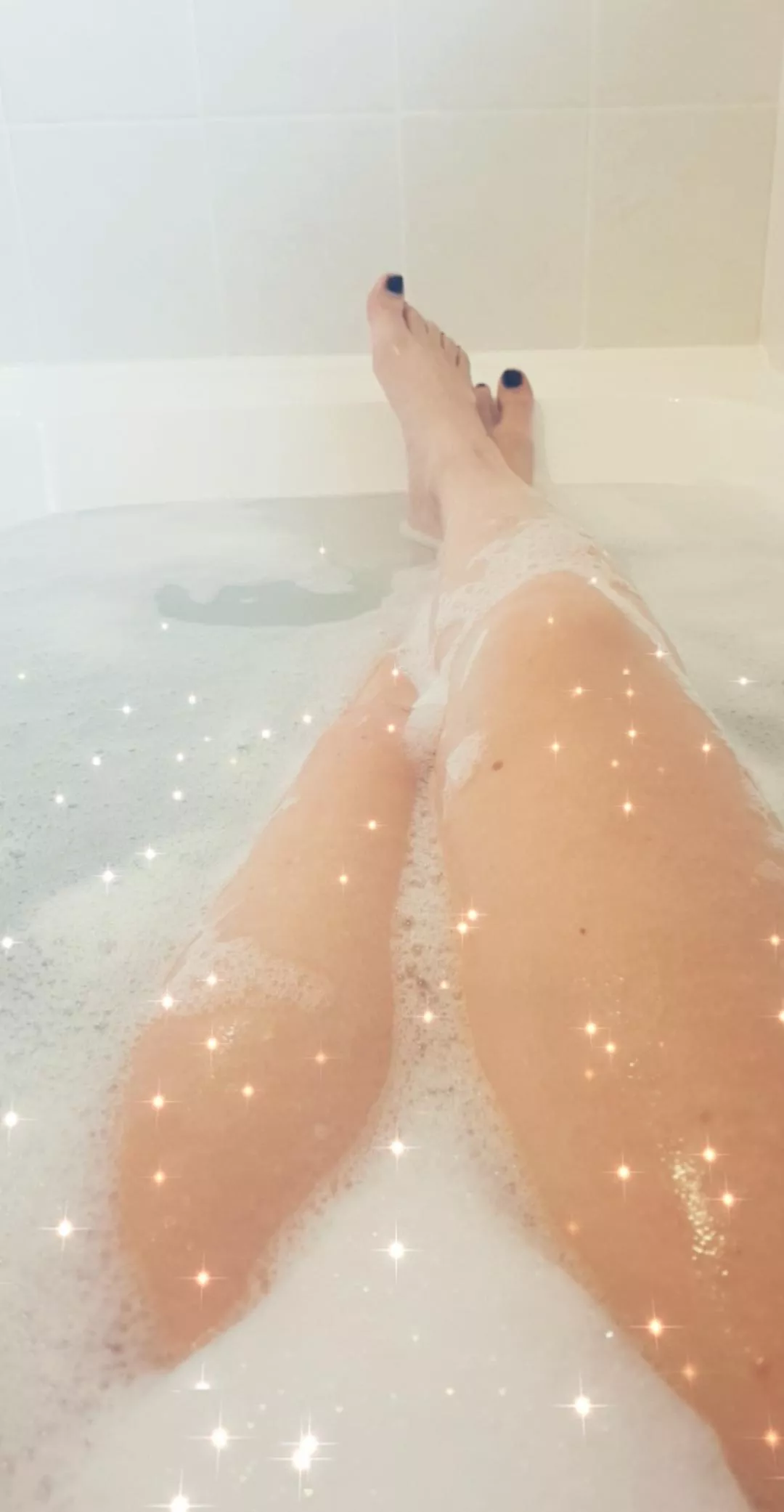 just getting my feet nice and clean... posted by tammiej14