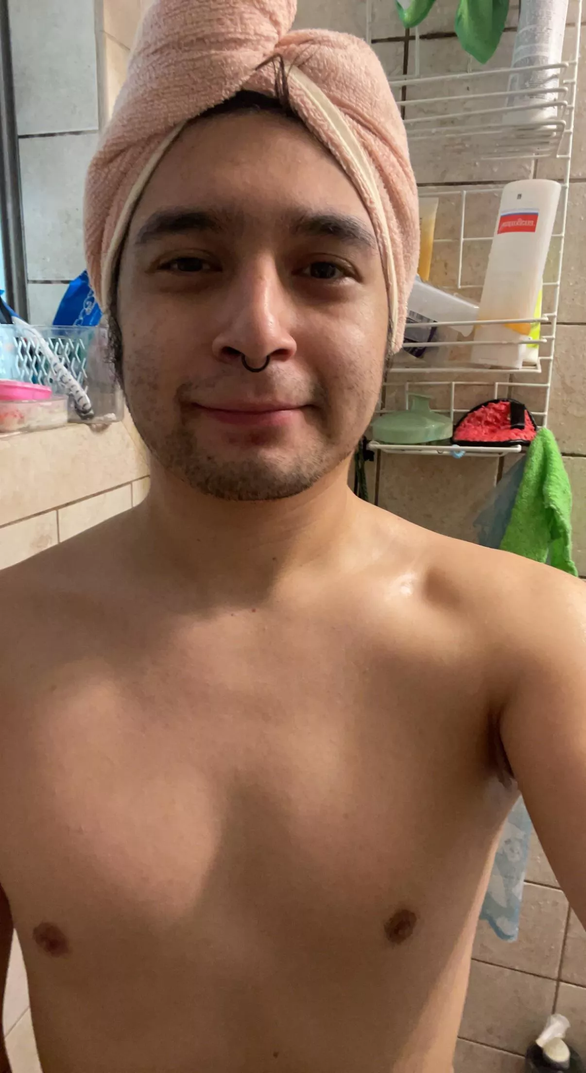 Just got done with my shower, now time to Switch it up. posted by CaliBrotaku