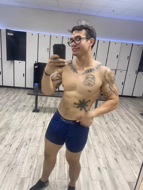 Just got done working out by dpleasyyy