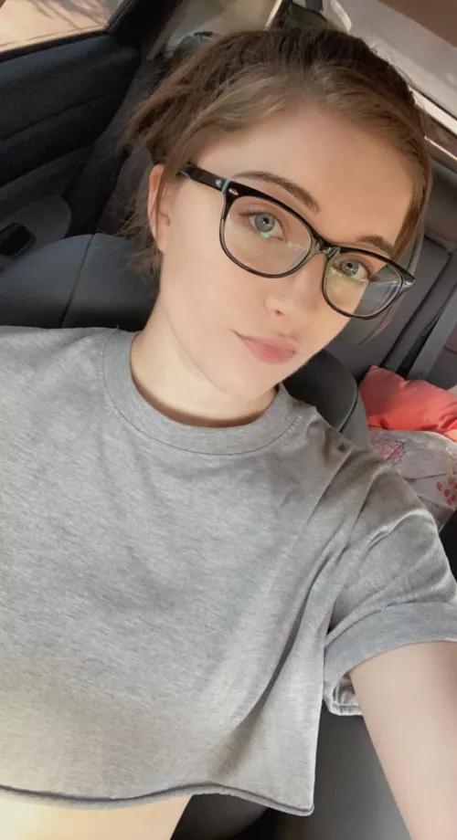 Just got glasses for the first time. Not sure how I feel about it by AmberNicole-xo