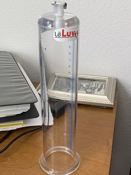 Just got my first penis pump! ☺️ I’m super excited to start my pumping journey! by Ghazzi_2428