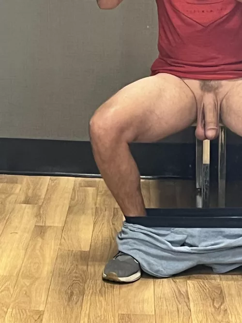 Just hanging out in the dressing room. by Draco_78