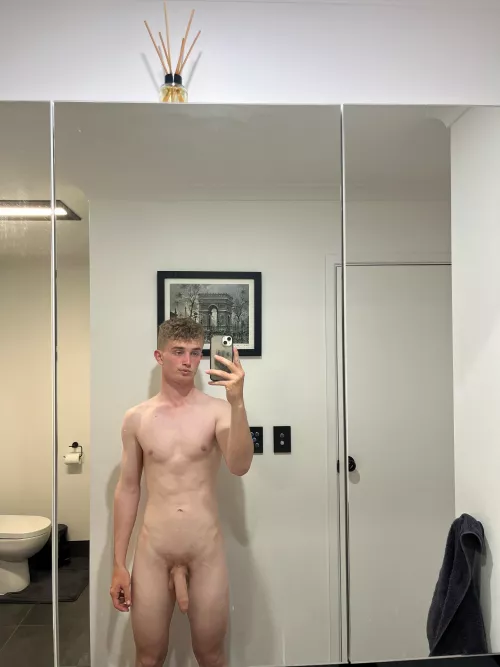 Just hopped out the shower by SetLonely5653