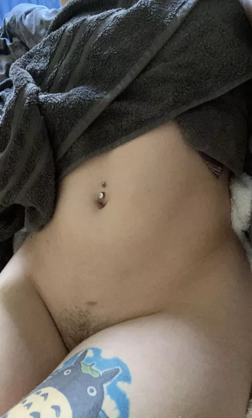 Just hopped out the shower, wanna cuddle? by dumbblondebimb0