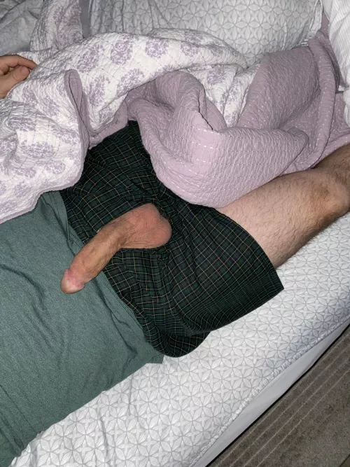 Just how I’m hanging out when I woke up. :) by Solx63