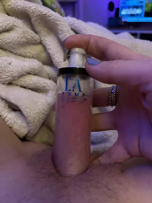 just jacked this beauty to completion in the pump for the first time 🤪🥵 what got me there was thinking about how 𝑑𝑒𝑒𝑝 i was and then i lost control by Sweaty-Assumption184