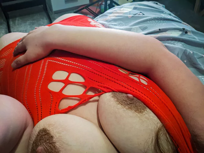 Just laid her waiting for someone to put a dick between them [image] by roxyflower85