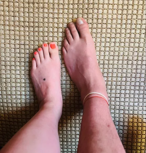 just lovin' our feet by Far-Constant-7307