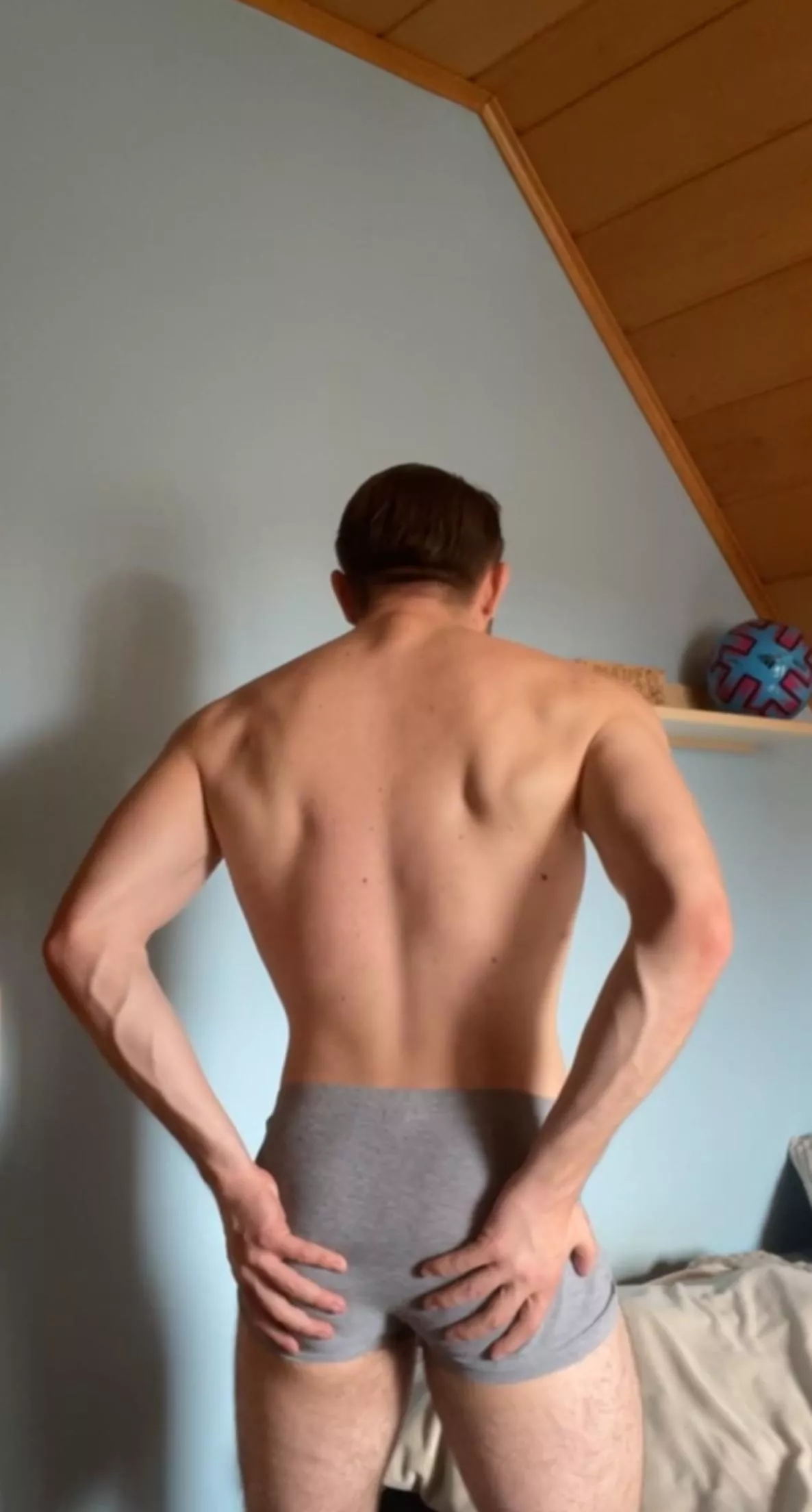 Just me from behind posted by blondboyjan