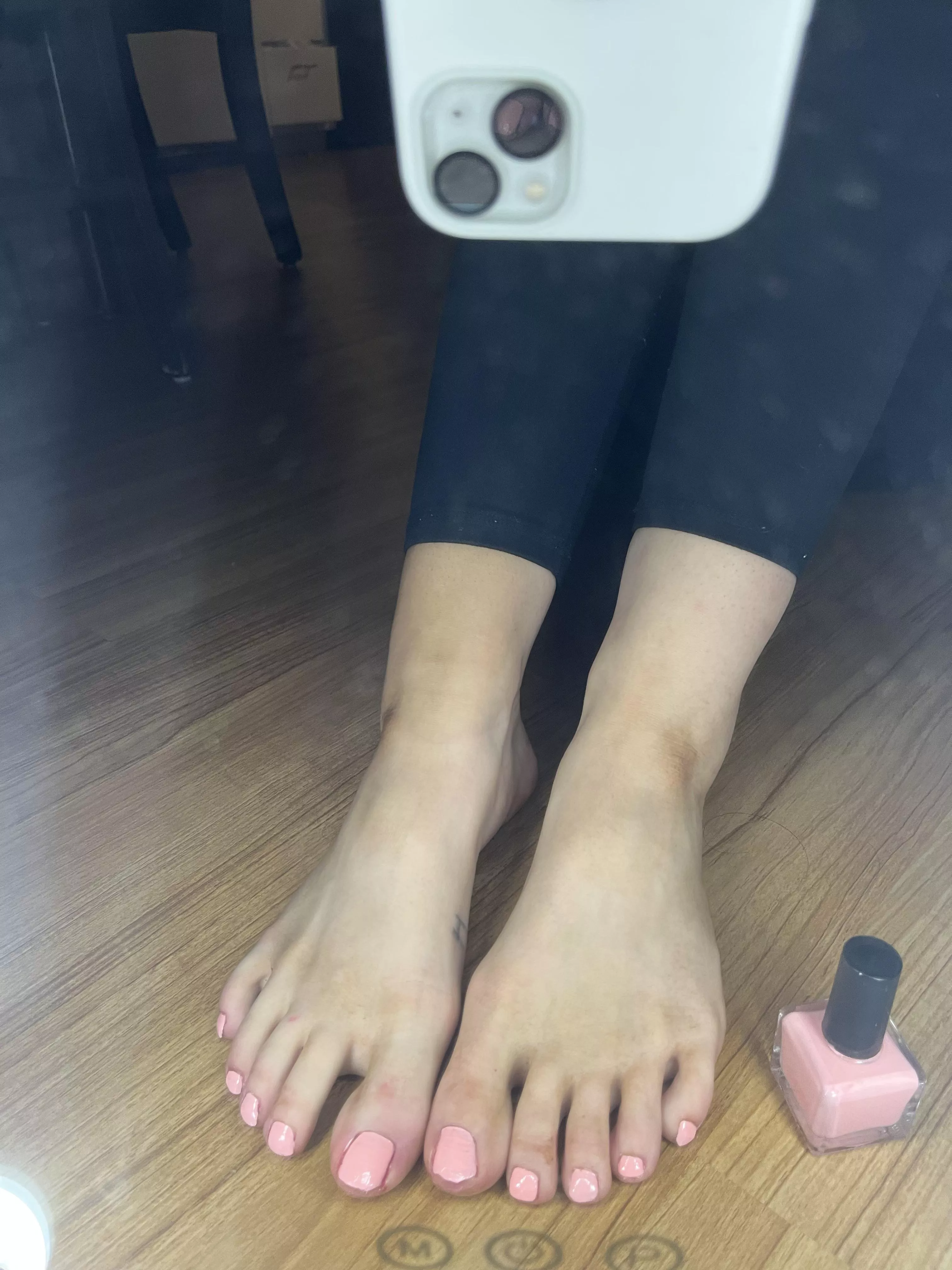 just painted them :) posted by moodychicken01