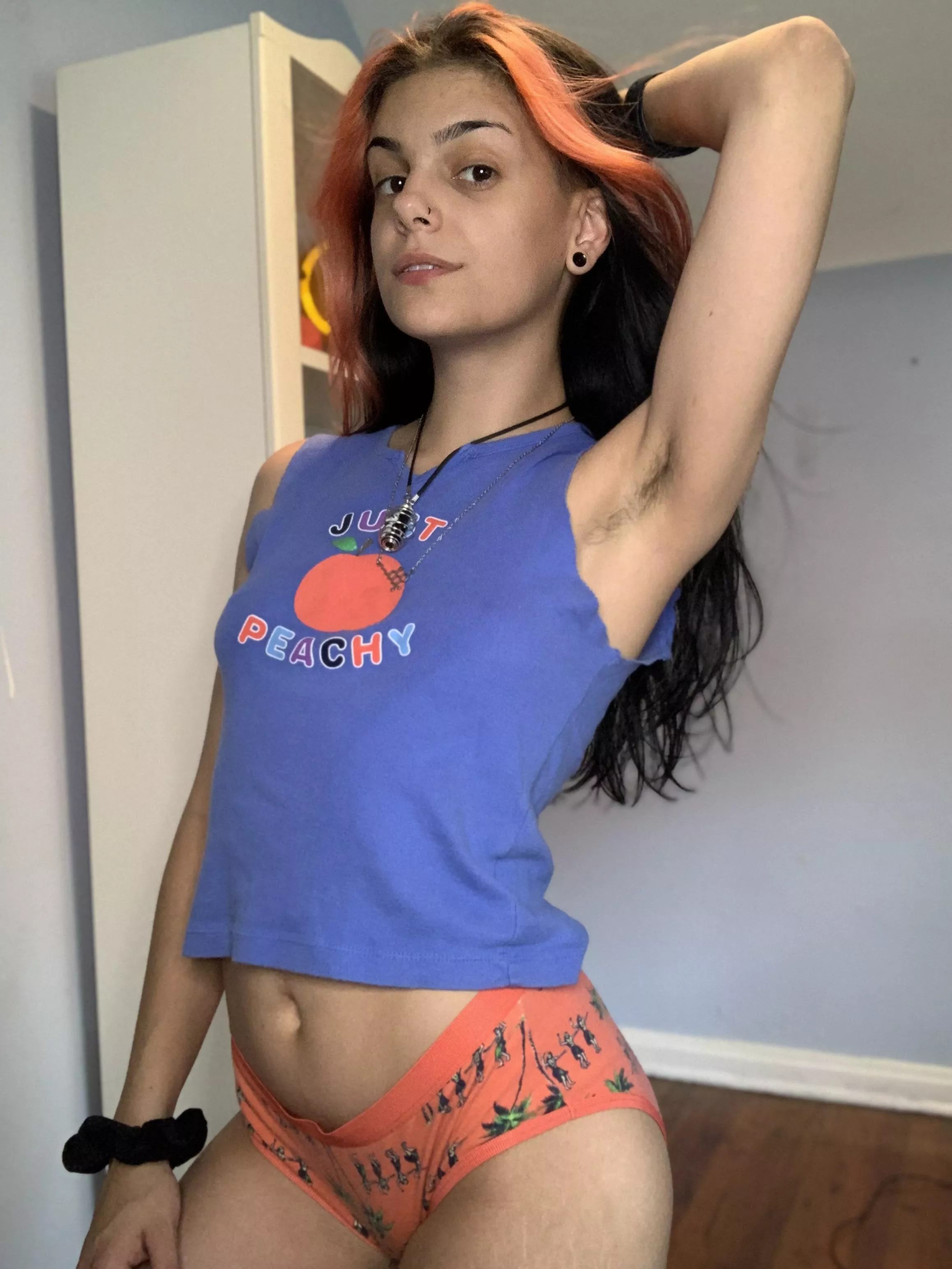 just peachy! 🍑✨ posted by smokyquartz888