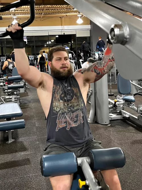 Just saying hello from back & biceps day by hulkthefrog