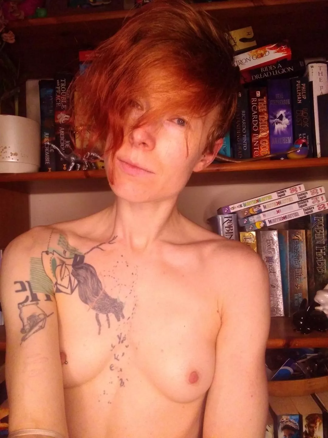 Just showing off my bookcase... posted by JuniperLunaRocks