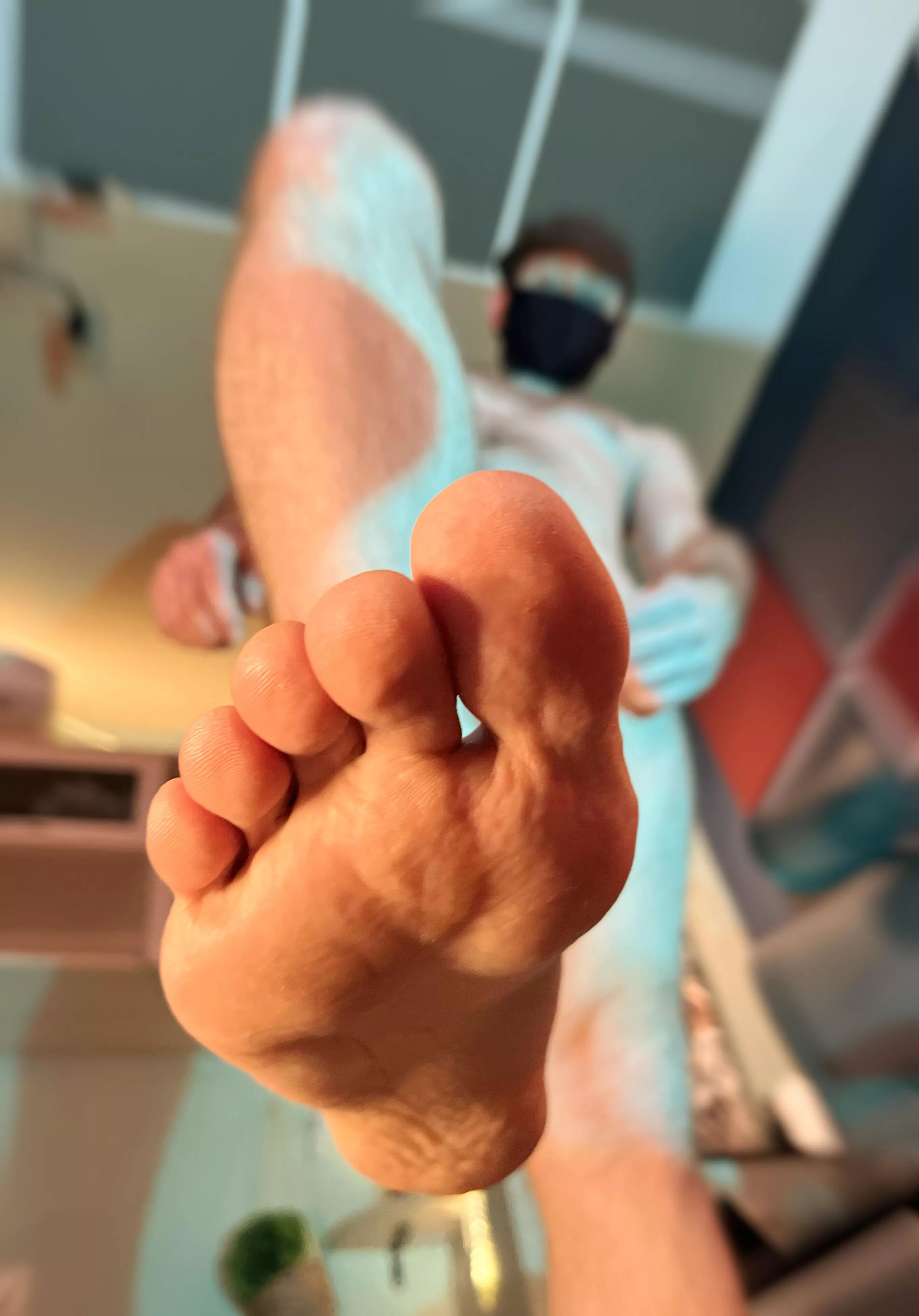 Just shut and do your best worship 🦶👿 posted by Naughty_dudes