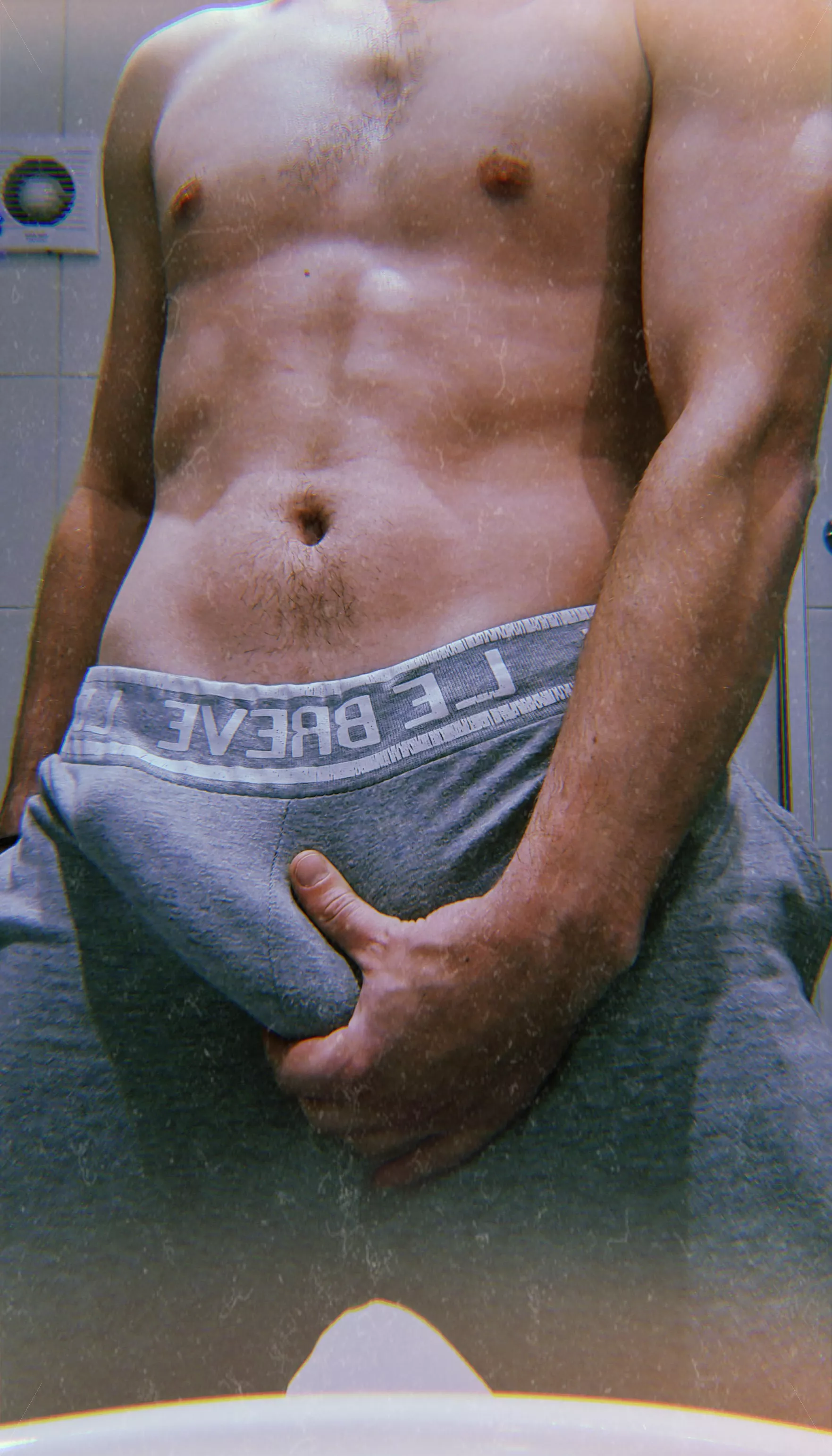 Just some grey sweats, nothing to see here... posted by My_Fantasy_World