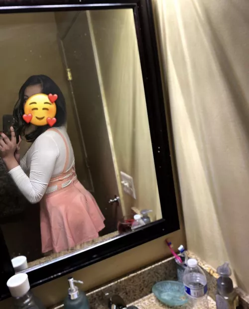 Just testing out the waters with the new skirt daddy got me🥰🛍 by bodhi477