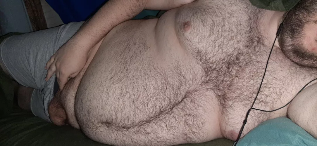 Just trying to relax a little. Wishing I had someone here with me by LordOfTheGoobers