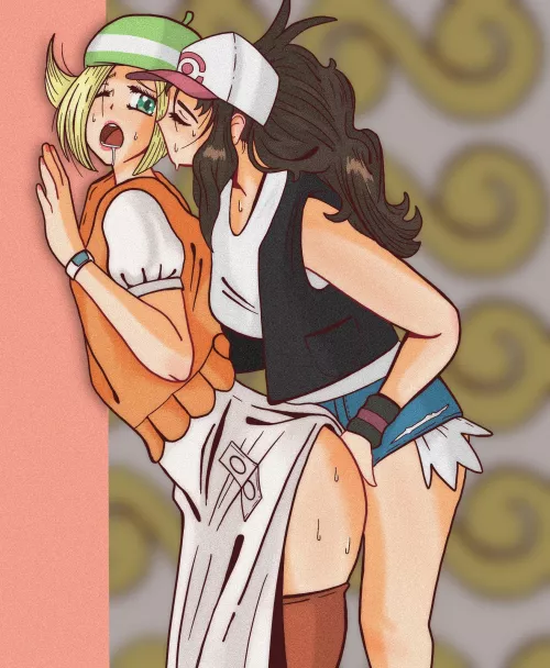 Just two gals having fun [OC] by LambdarSpell