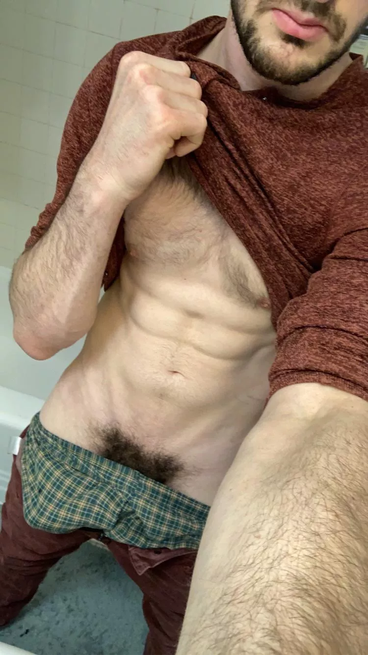 Just waiting for a very good girl or boy to reach down and pull it out for me…. I’m dying to feel your hand on my throbbing cock 😏 posted by swoshyswo