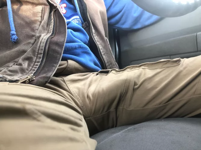 Just waiting in the work van by Electrician1989