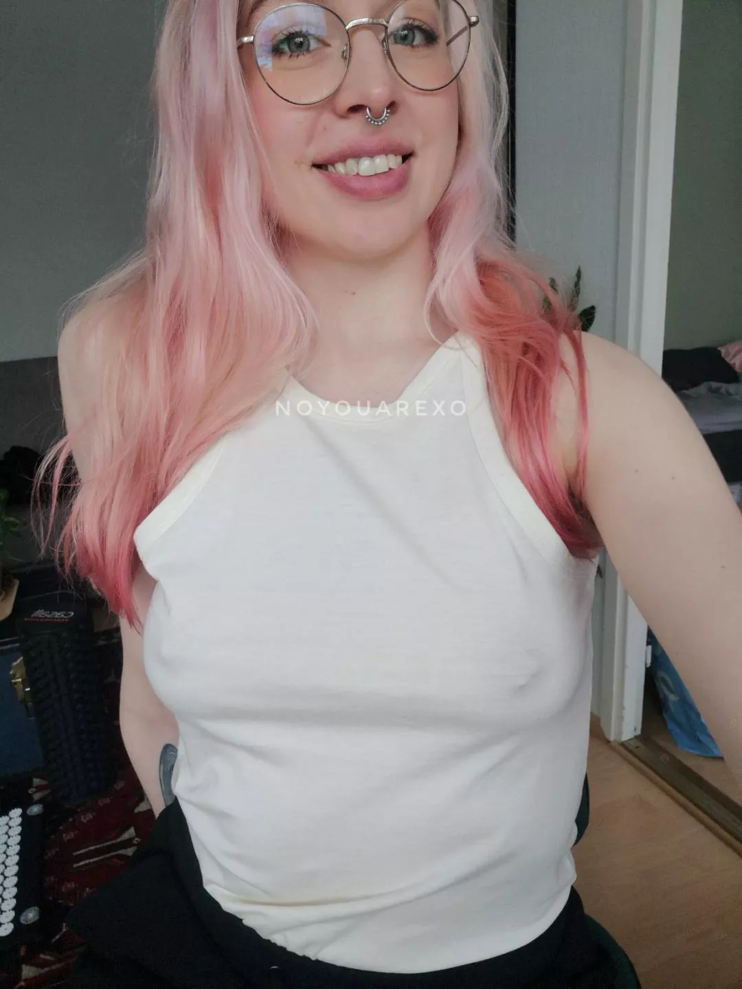 Just wanted to say hi on this beautiful morning [F] posted by Noyouarexo