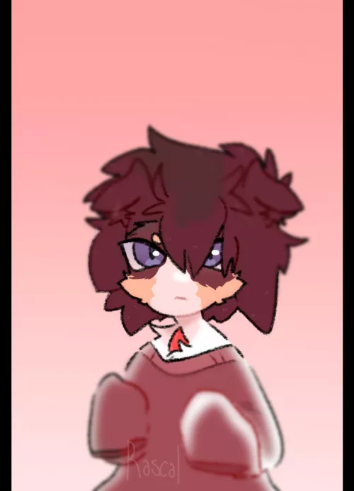 Just wanted to share my fursona ^^ by ShyCuteOnDigitalArt