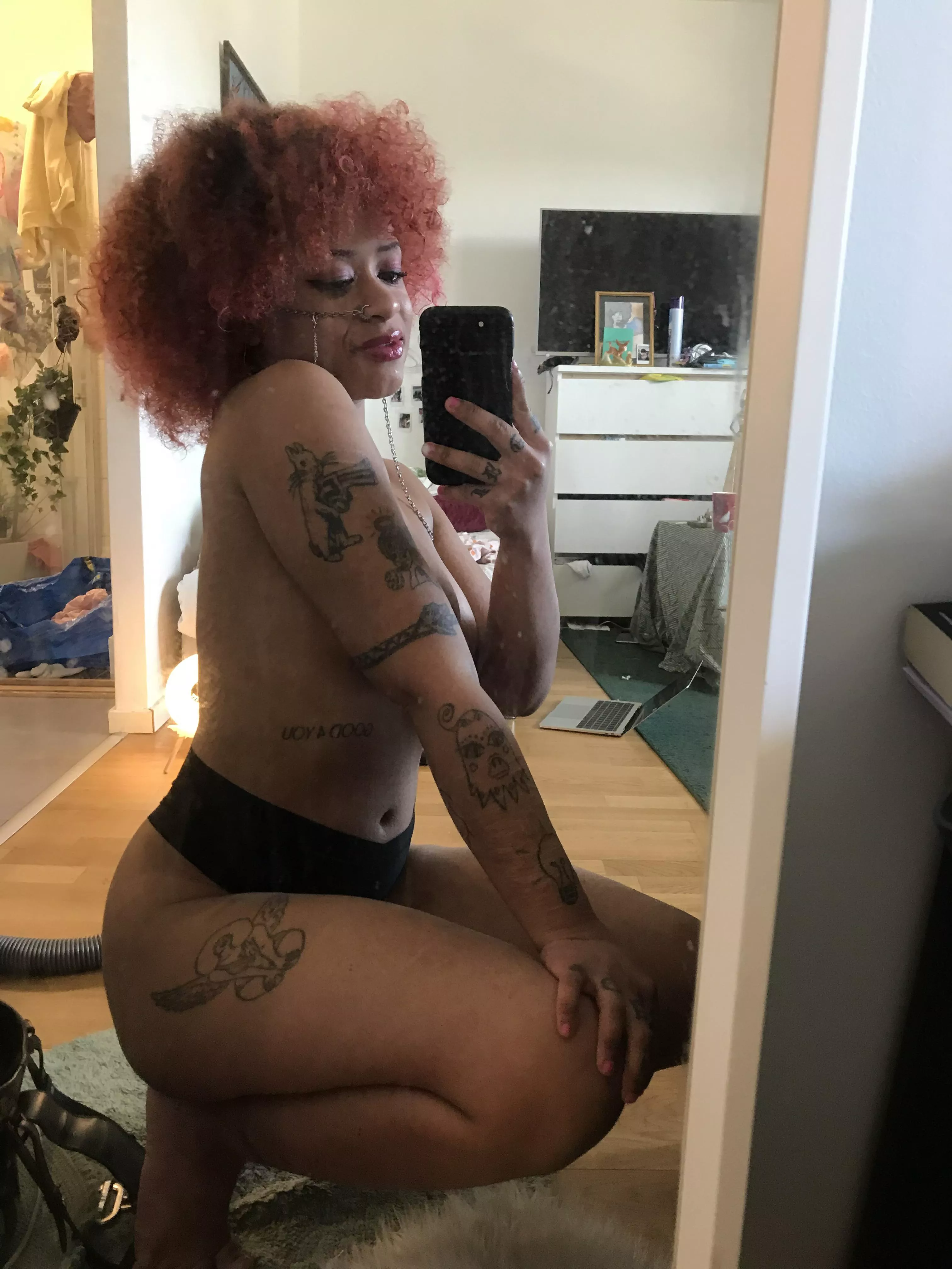 Just wanted to show off my new hair n wish u a blessed day! posted by -GUS___