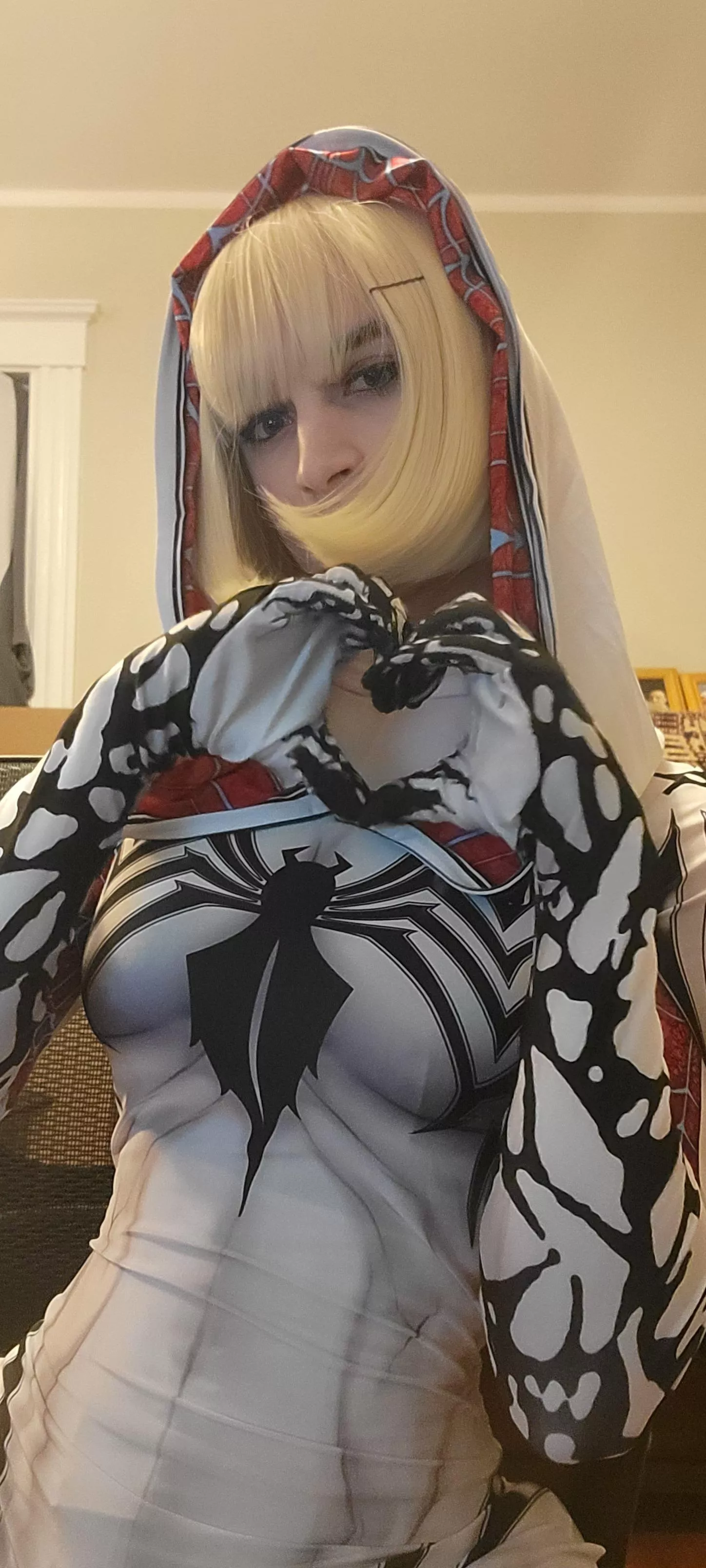 Just watched the new Spider Man, this is my first attempt with Spider Gwenom! posted by Enclaveproxy2