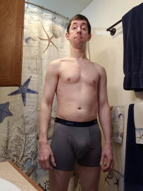 Just wishing I could be an underwear model 🙄 by Jackalope_Jones