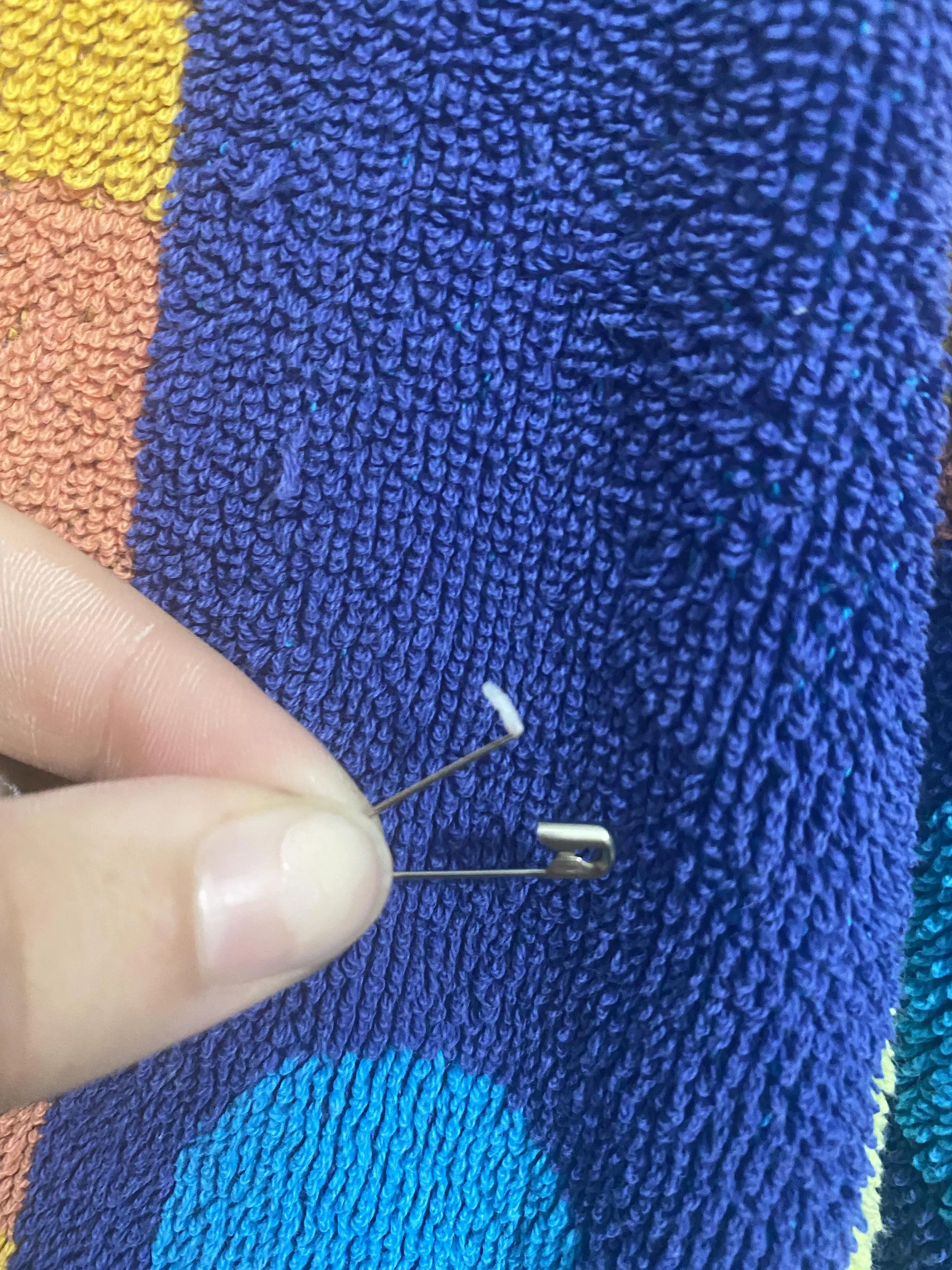 Just yanked this bad boy out of my leg. Don’t quite know what it was. posted by Three-Skin-