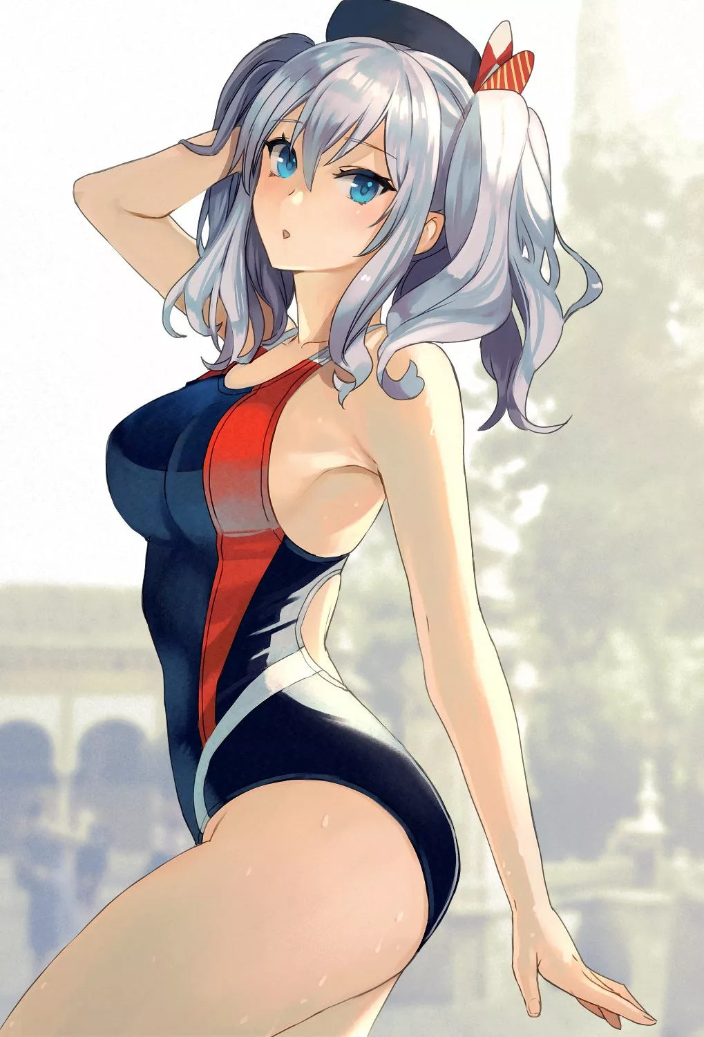 Kashima in swimsuit posted by xSaviour_N