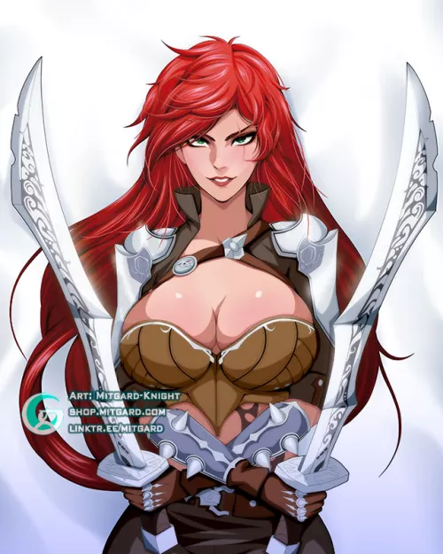 Katarina [League of legends] (Mitgard-knight) by SuperTejon