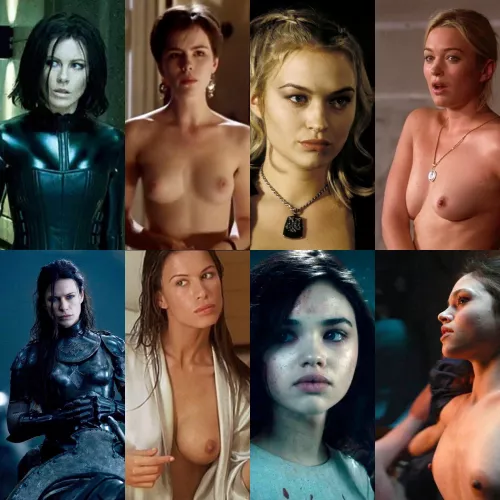 Kate Beckinsale, Sophia Myles, Rhona Mitra, India Eisley - ladies of the Underworld. by -FREAK-SHOW-