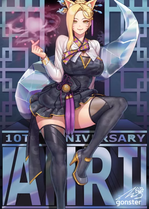 kda ahri (gonster) by AkaliLoverxxx