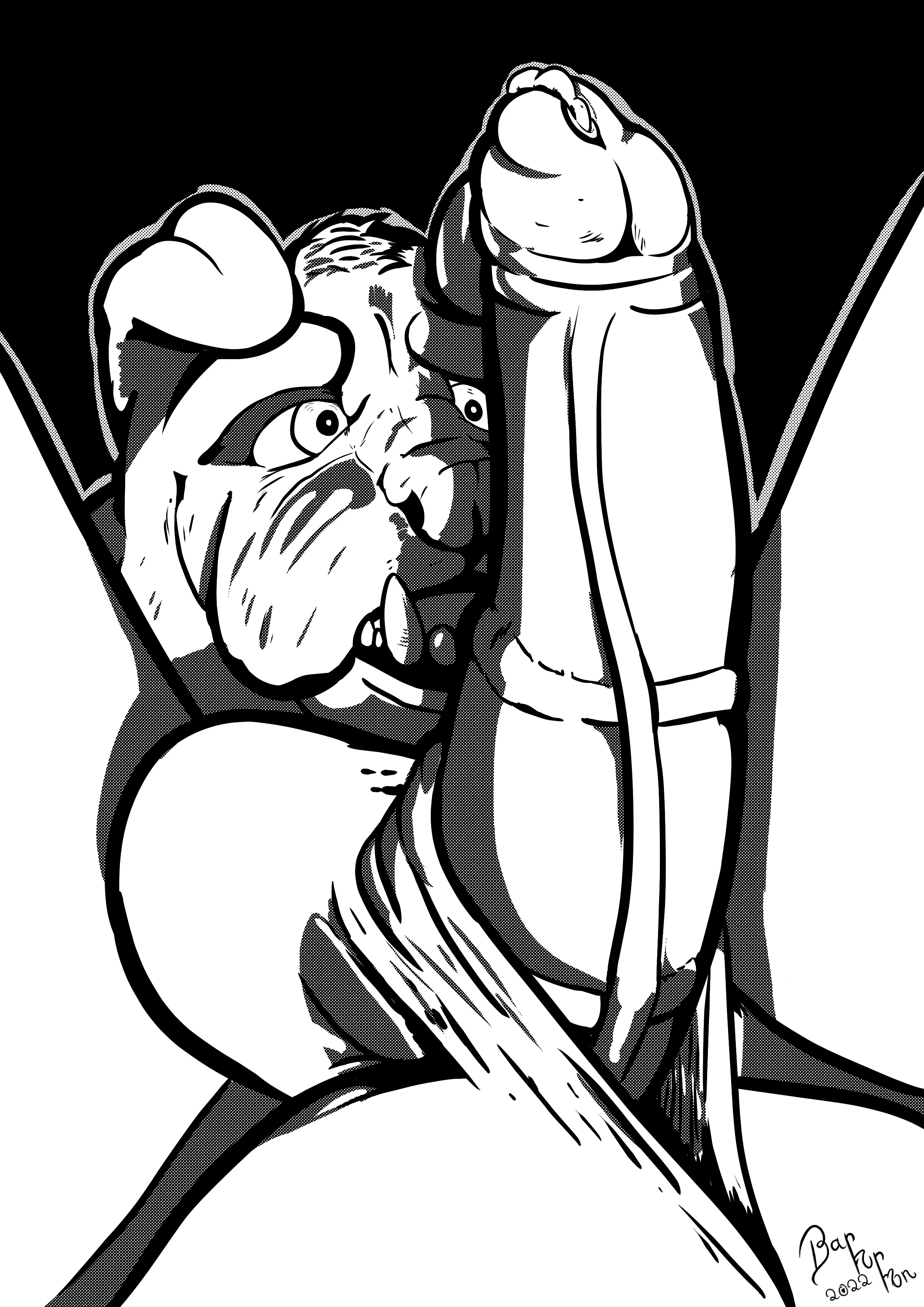 Keep your word (artist BarFurMon) posted by BarFurMon