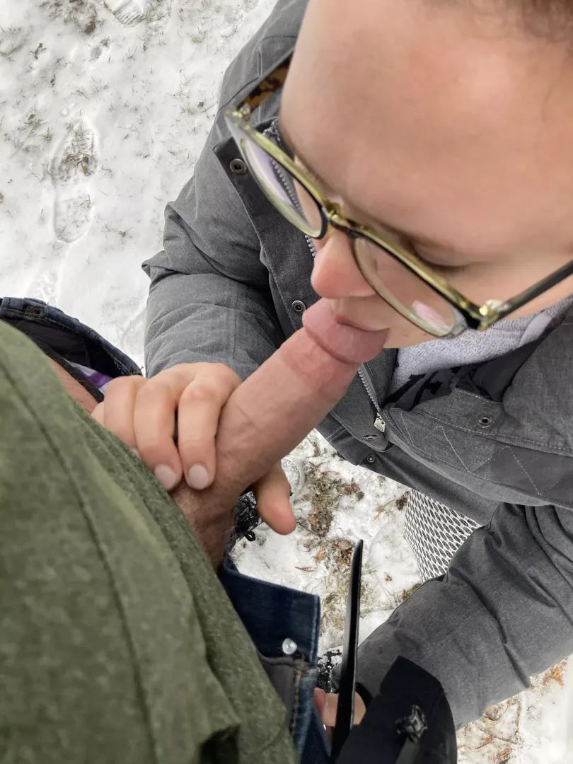 Keeping him warm with my mouth [IMG] posted by LadyRisque
