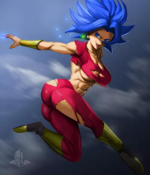 Kefla SSJ Blue (Elitenappa) by cesaro07