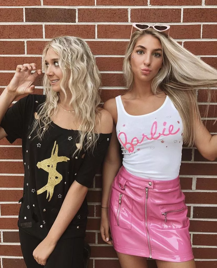 Kei$ha and Barbie posted by goonagedaydream