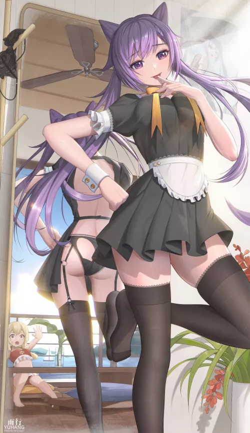 Keqing [Genshin Impact] by xSaviour_N