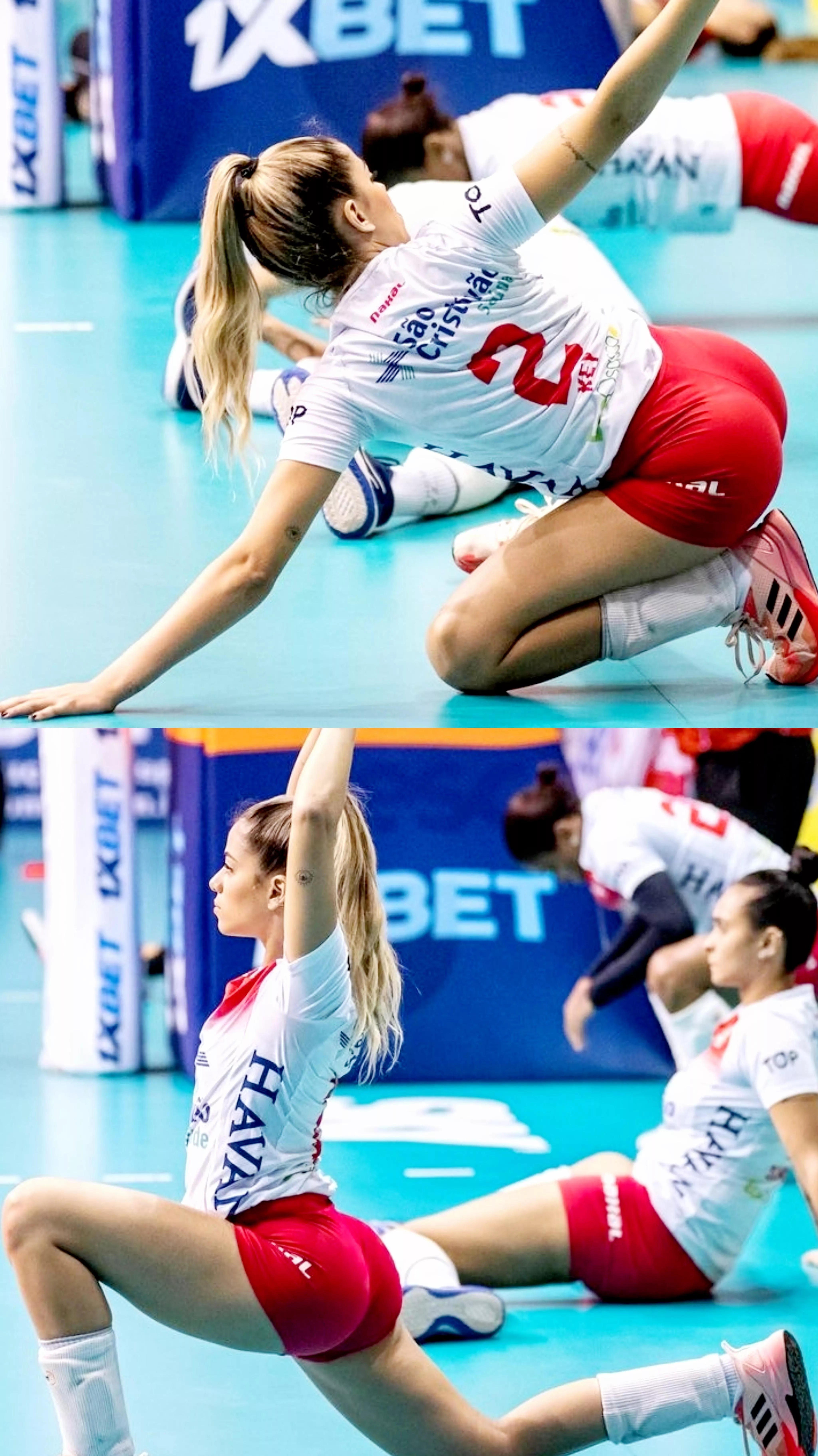 Keyla Alves warming up posted by ohjioh