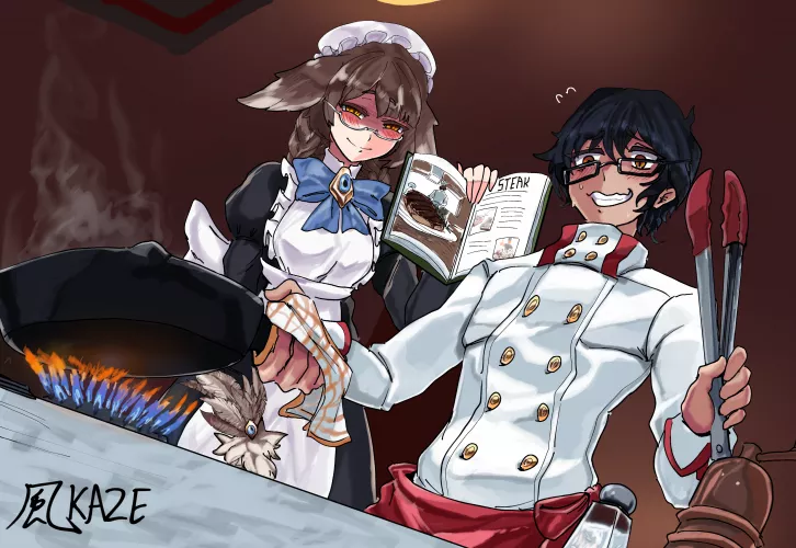 Kikimora's cooking lessons by Jaxx1992