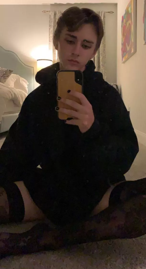 Kinda scared to post, but I thought I’d share my first time with any makeup! 😊 posted by StatisticianDear6634