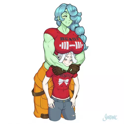 Kinda wishing that I was a Beauty right now.....(@Shardanic_Art) by TheTMoneyMan