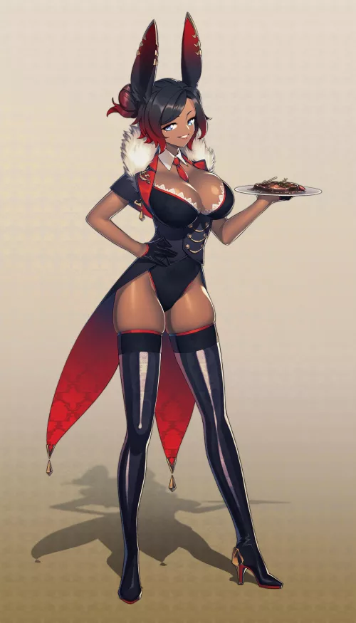 Kirih Waitress (Yan Wan ) [Original] by sequence_string