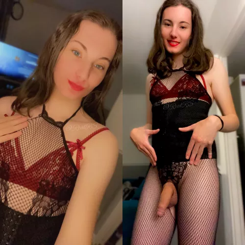 Kissed me in the club… Now kiss my cock at home!💕 by TSRealRS