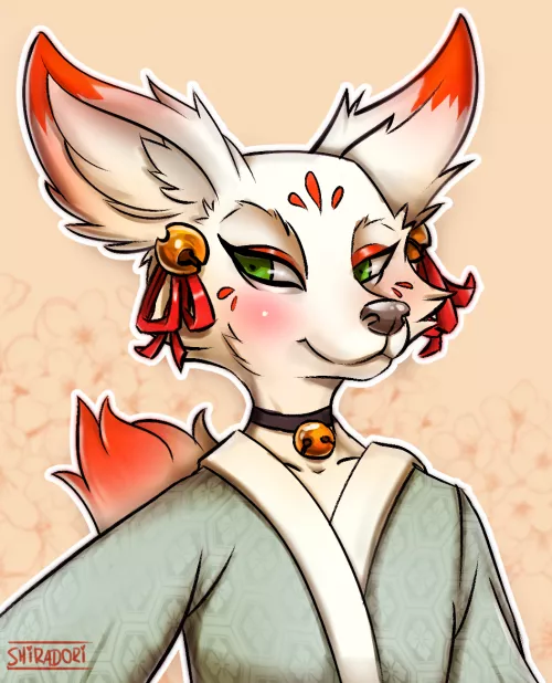 Kitsune (art by me) by shiradori