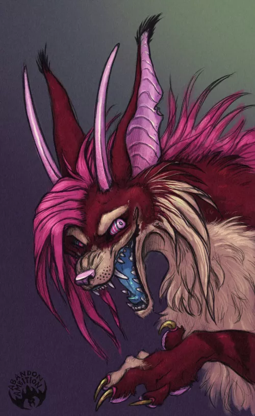 Ko-Fi Commission for Chaotic by Abandon_Ambition