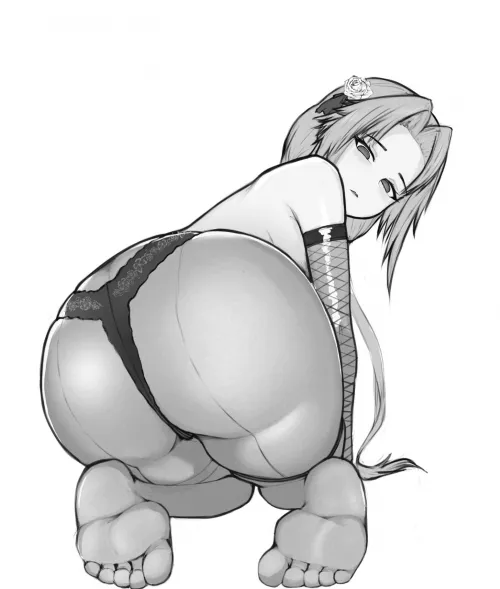 Kronshtadt is not impressed by her perv commander by (MRyas) [Azure lane] by Faoovo