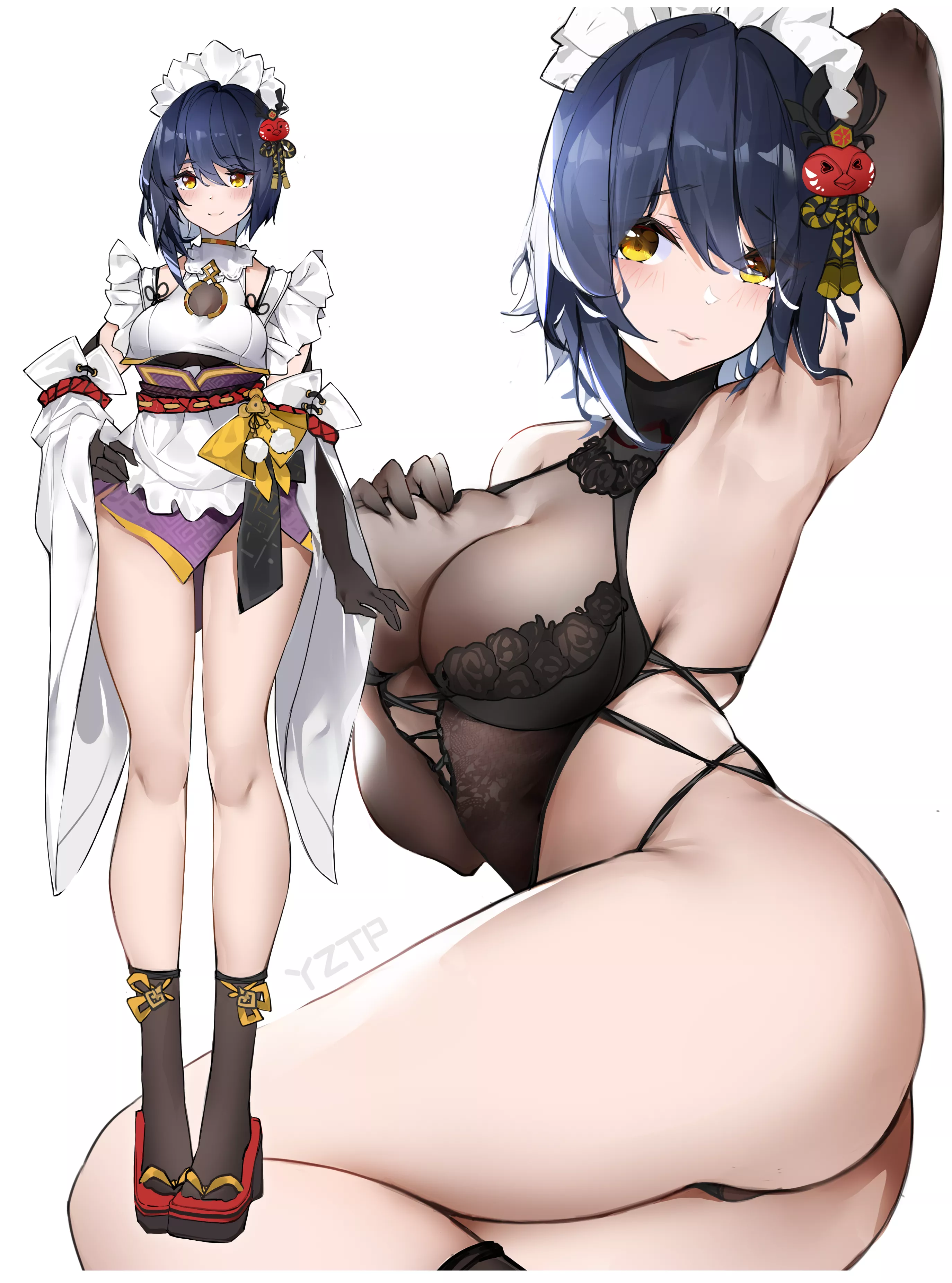 Kujou Sara thighs posted by verlene10