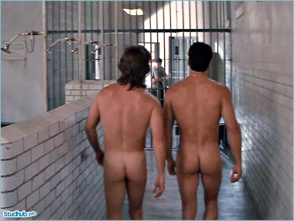 Kurt Russell & Sylvester Stallone, actors going naked in the 1989 film Tango & Cash. posted by Sardonicus83